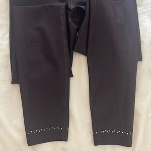 Lululemon high-waisted eggplant colored tights